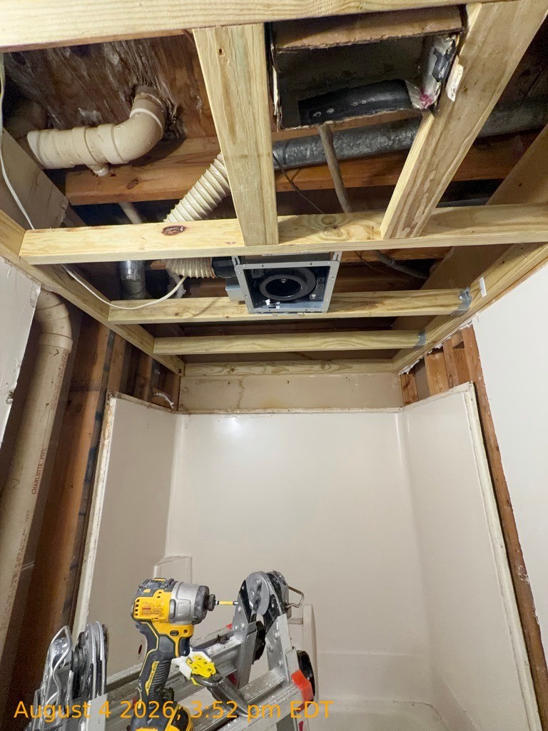 Mac Fix crew member at work on a property